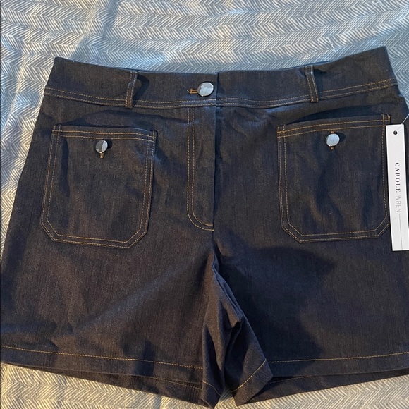 Candie's Dark Blue Jean Shorts - Picture 1 of 3
